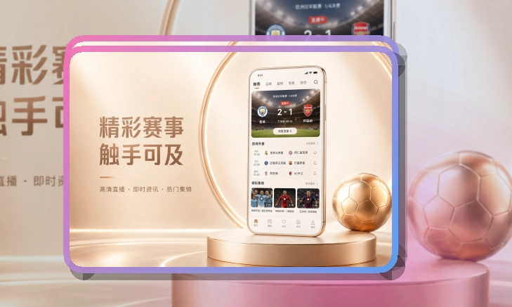 移动观赛入口 · 手机端赛事入口 · 网页补充更灵活界面展示